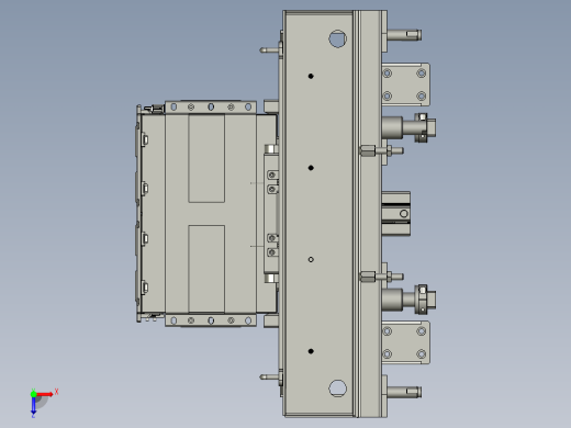 SAPMMZ01-09820平移机构俯视缩略图