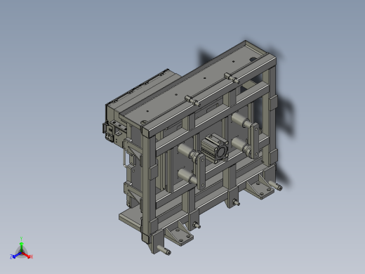 SAPMMZ01-09820平移机构正等轴测缩略图
