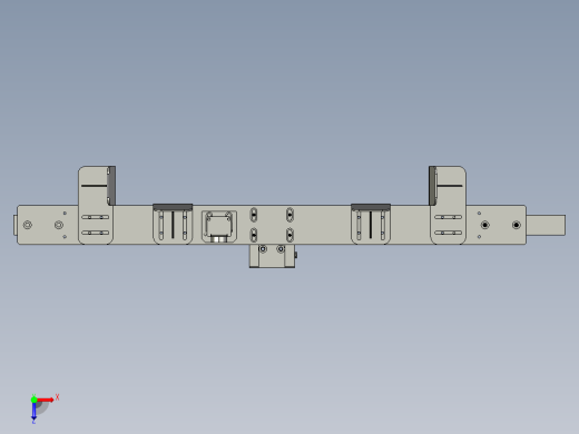 PCM板空托盘导向组合俯视缩略图