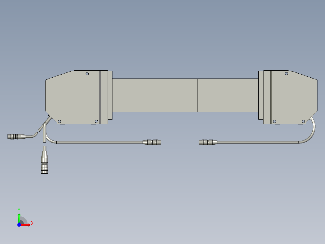 LS-7070M-基恩士激光测径仪器前视图