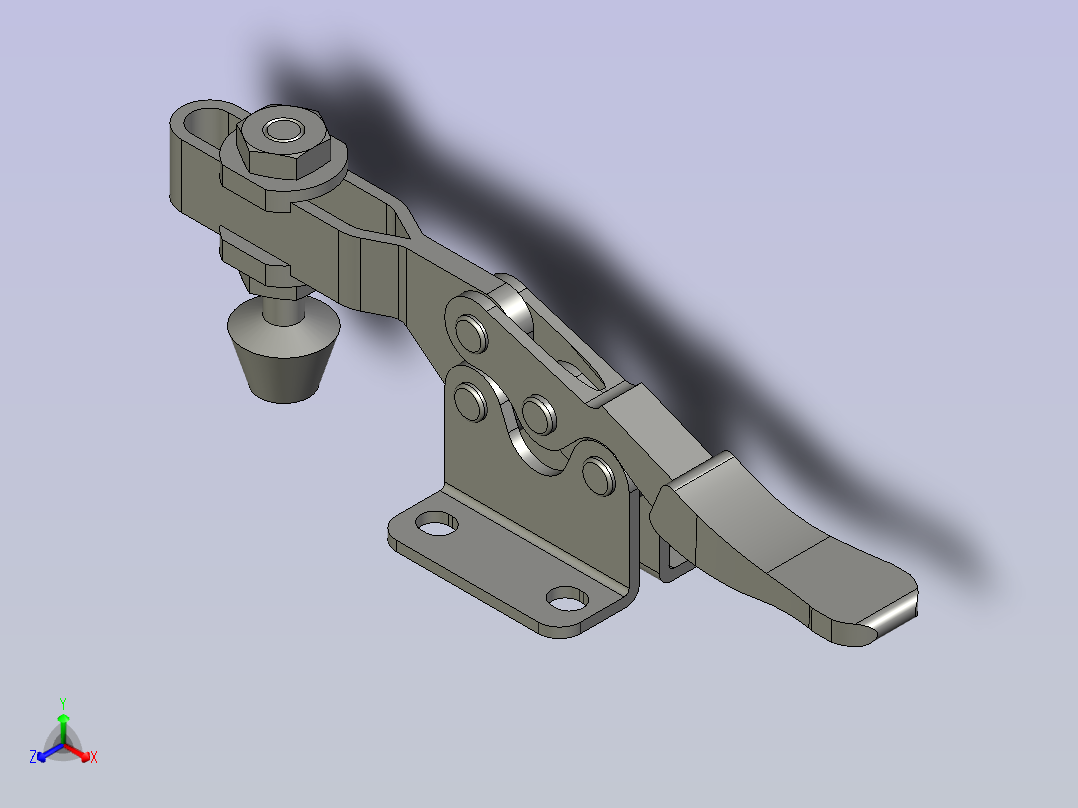 as快速肘夹MC01_3正等轴测图