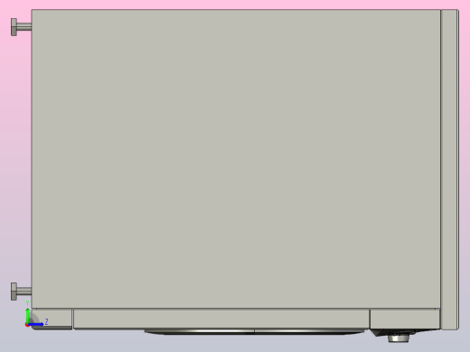 厨房洗衣机模型左视缩略图