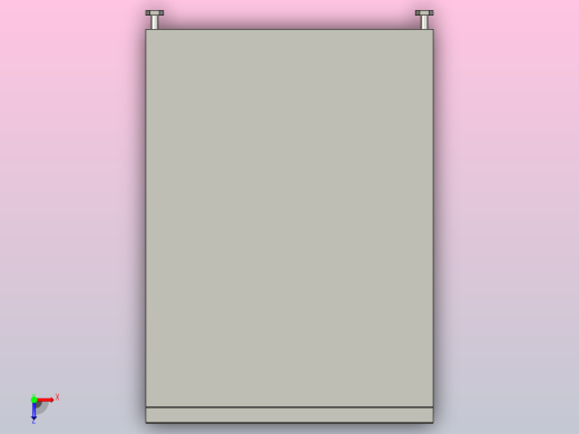 厨房洗衣机模型俯视缩略图