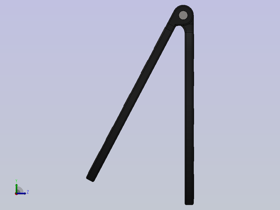 A0004717-多功能手机支架（3D 可打印）阅读说明以进行组装，以及使用手册左视图