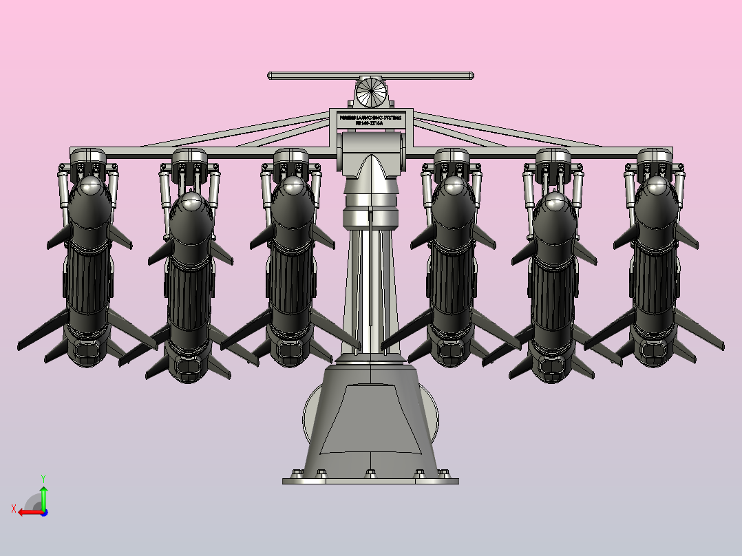 佩雷比发射器后视图