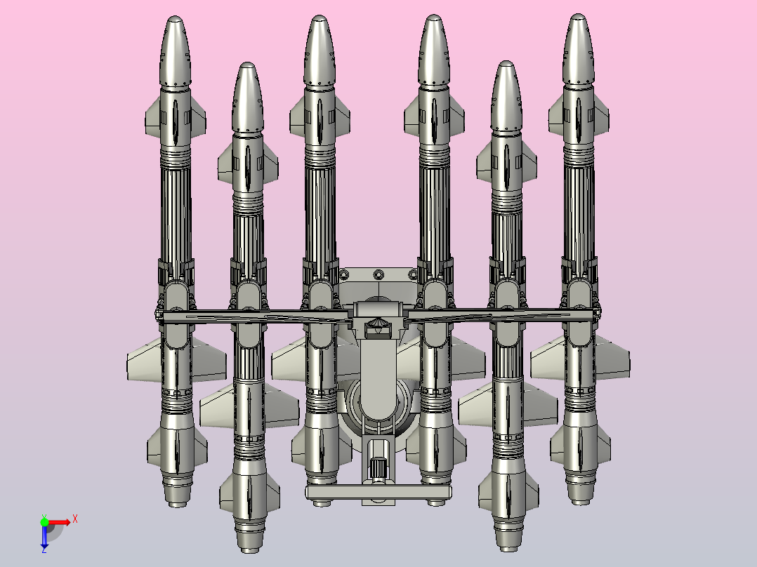 佩雷比发射器俯视图