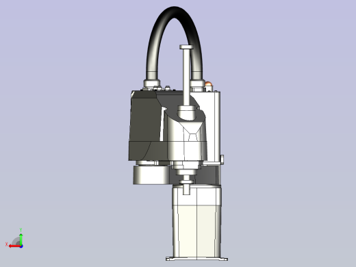 爱普生 T6 SCARA机器人造型3D图纸后视缩略图