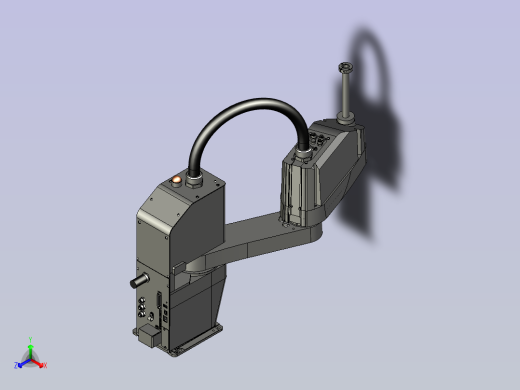 爱普生 T6 SCARA机器人造型3D图纸正等轴测缩略图