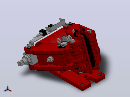 SBD-A安全制动器_SBD200-A-1000×25ⅡRL.WL.CL