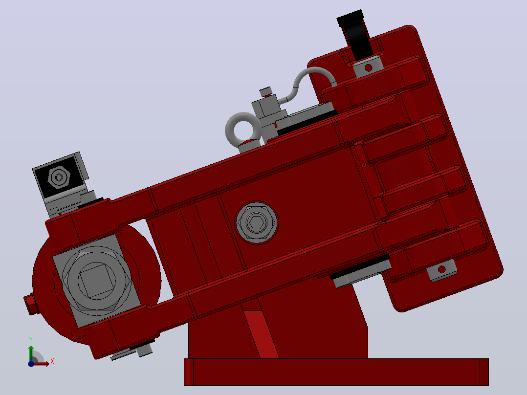 SBD-A安全制动器_SBD200-A-1000×25ⅡRL.WL.CL前视图