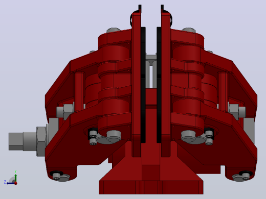 SBD-A安全制动器_SBD200-A-1000×25ⅡRL.WL.CL右视缩略图