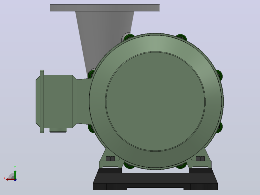 CQB型法兰式氟塑料合金磁力泵[CQB40-40-100F]后视缩略图