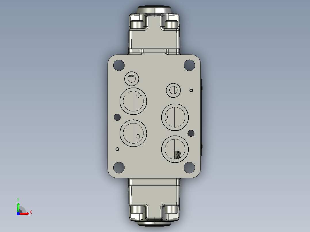 伊顿液压元件DG5V-7-C-2-M-FPA5WL-30-DC-ROCK前视图