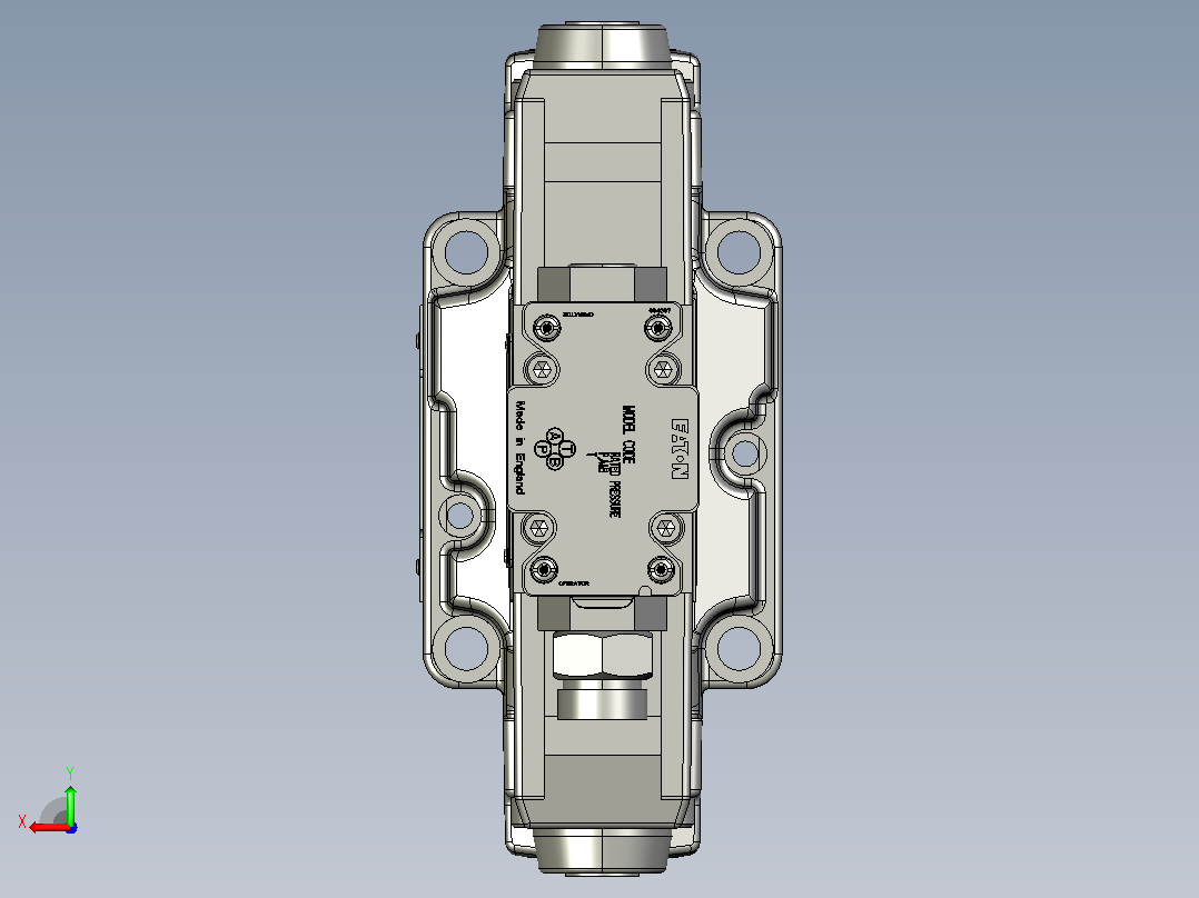 伊顿液压元件DG5V-7-C-2-M-FPA5WL-30-DC-ROCK后视图