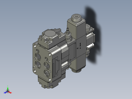 伊顿液压元件DG5V-7-C-2-M-FPA5WL-30-DC-ROCK正等轴测缩略图