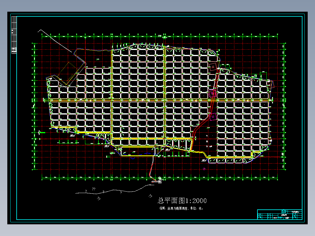 钢筋混凝土虾蟹养殖池结构设计施工图CAD图纸