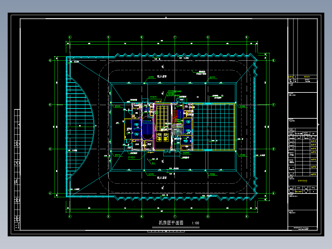 十八层办公楼给排水施工图纸