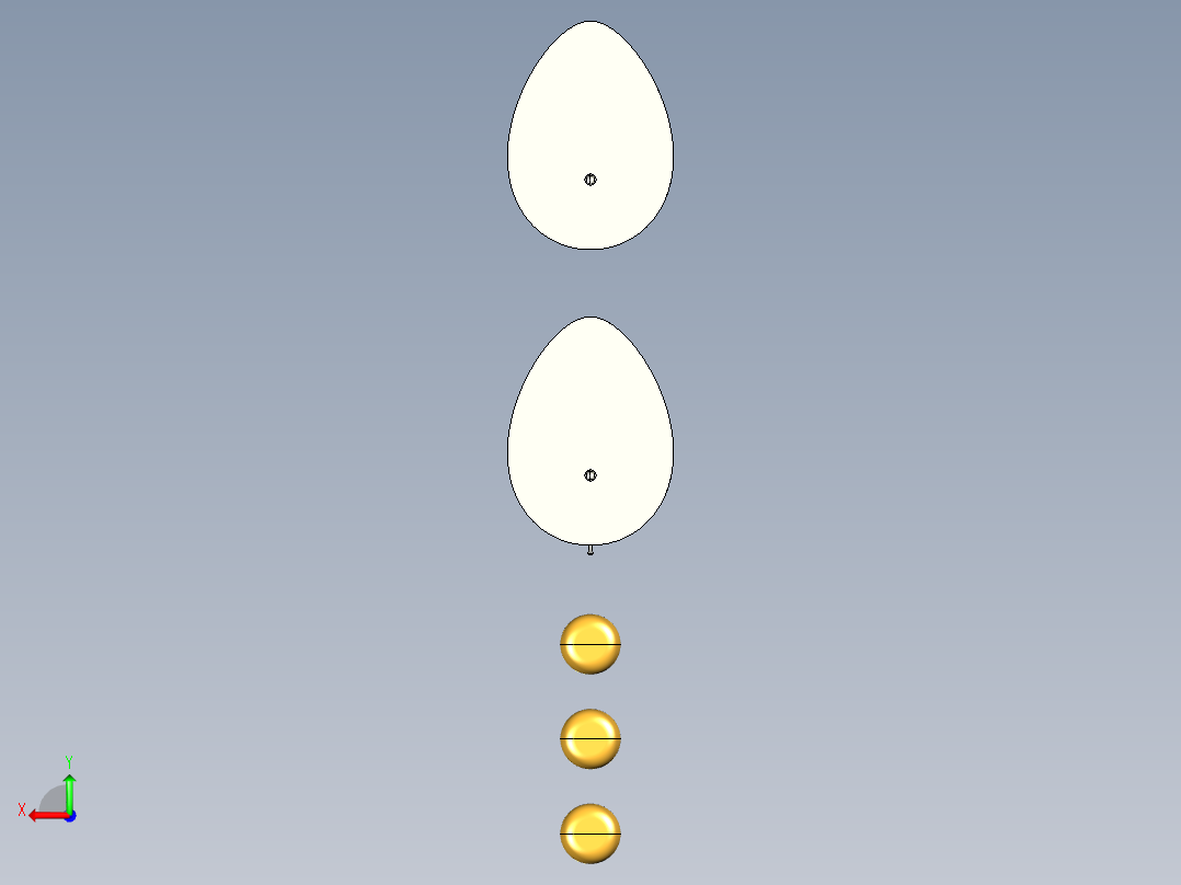 梯形茶壶和茶杯后视图