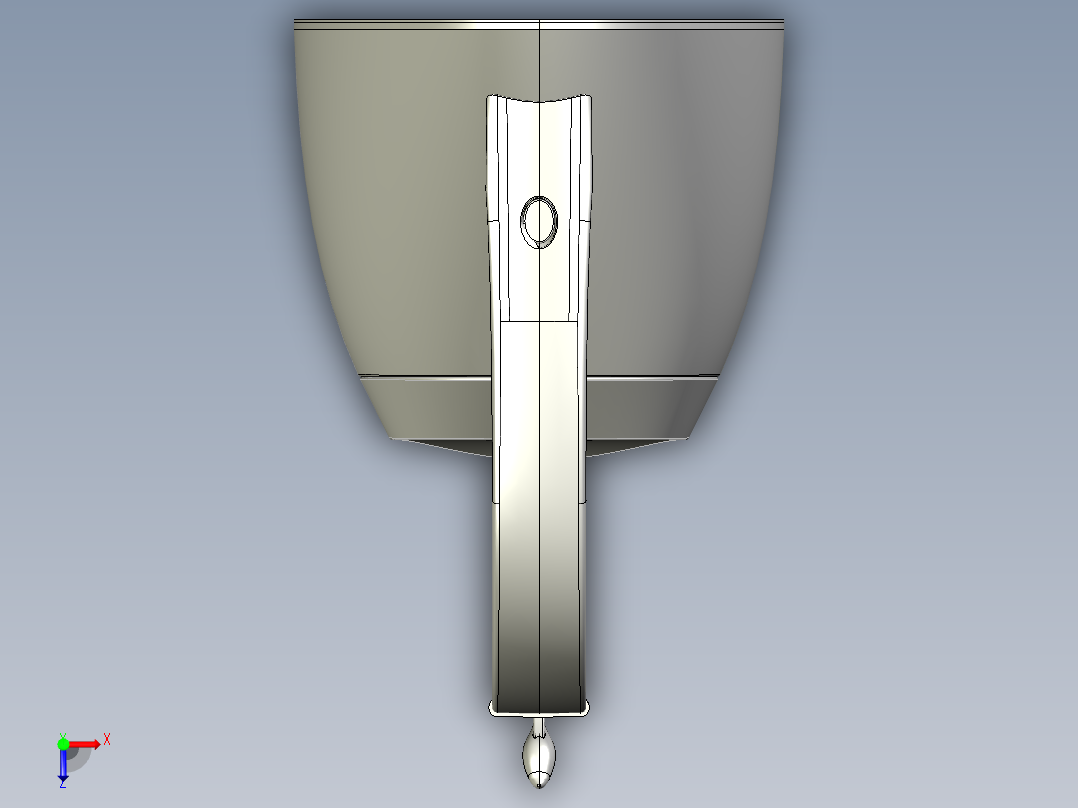 梯形茶壶和茶杯俯视图