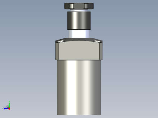 KOSMEKLHS0750-GR-Y60多系列多零件图纸模型右视缩略图