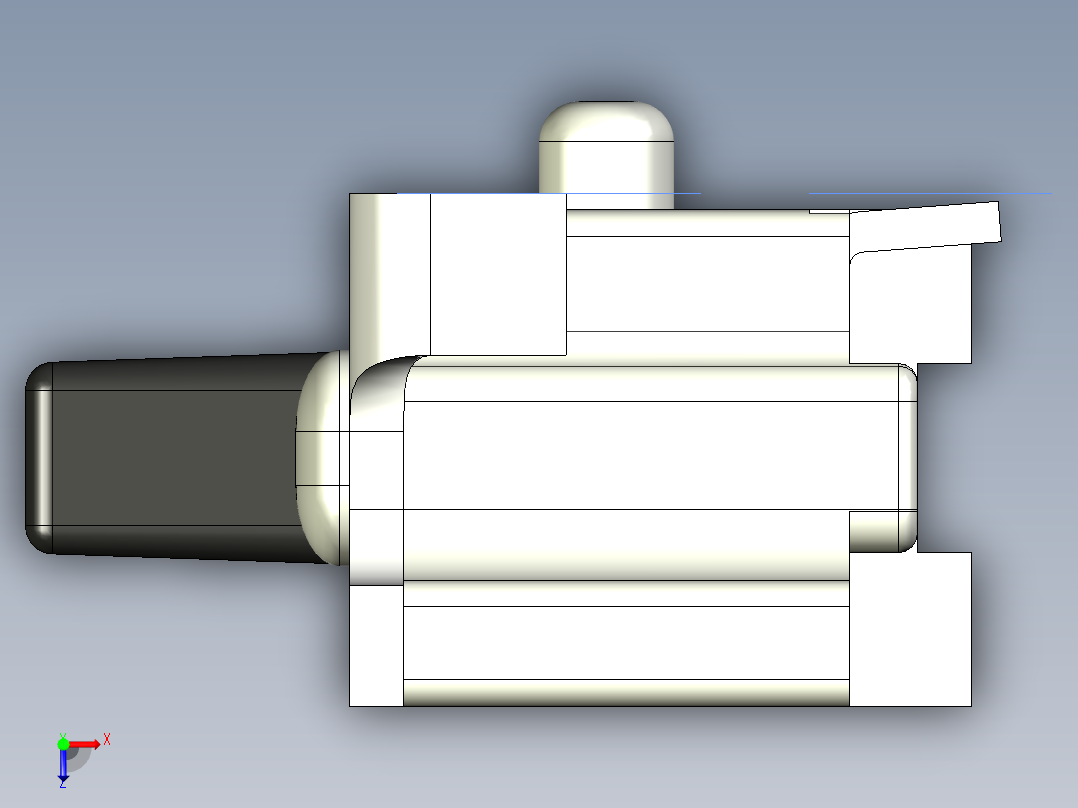 开关继电器保护 SM-GT-TC018X-H035俯视图