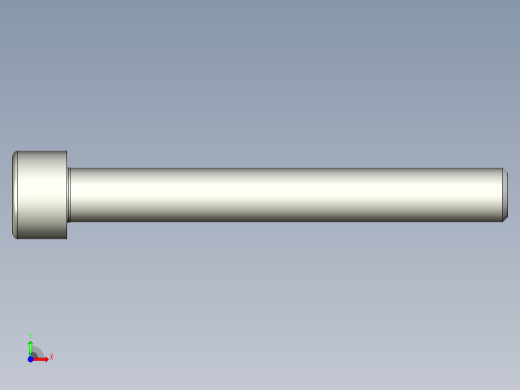 螺钉-DIN_912-M8x65.stp前视缩略图