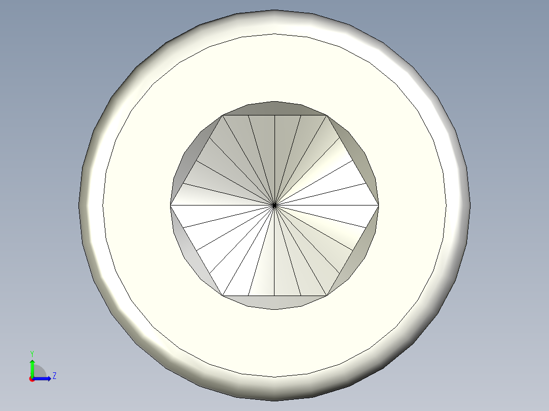 螺钉-DIN_912-M8x65.stp左视图