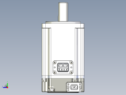 电机MS6H-60TH30B3-20P4.IGS右视缩略图