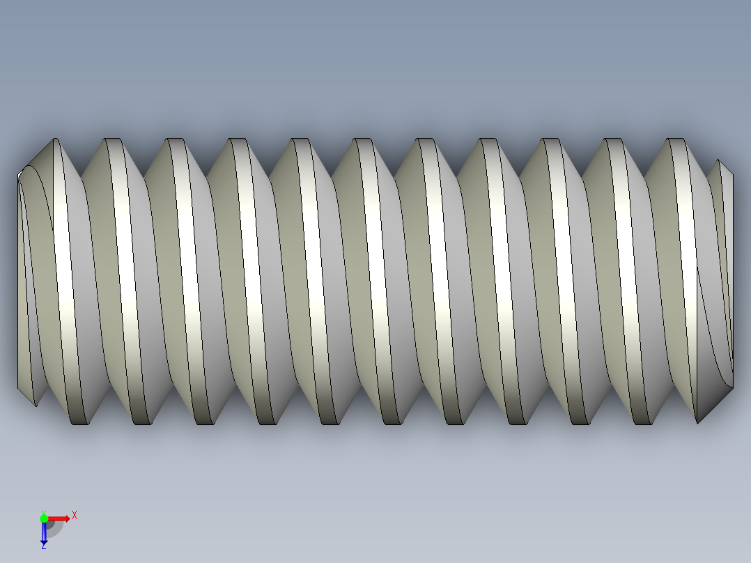 DIN 913-ISO 4026 固定螺钉-M1.6 L=4.STEP俯视图