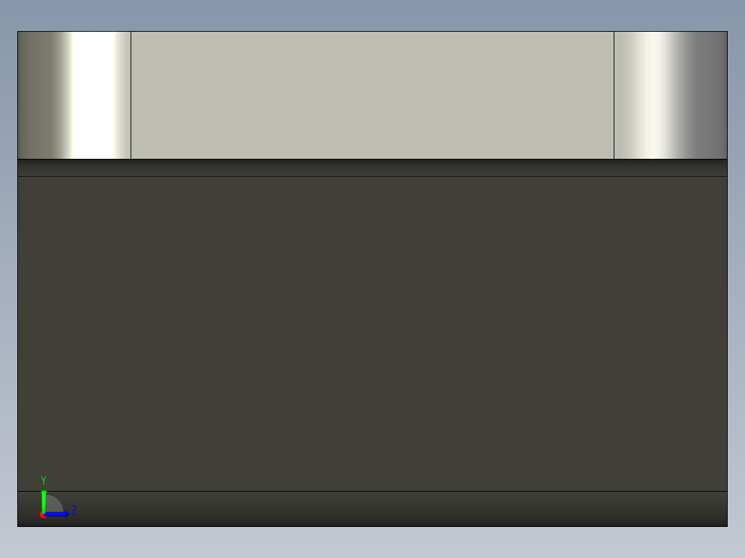 直型張力器、曲型張力器SRT,CRT-3D多系列多零件图纸模型左视图