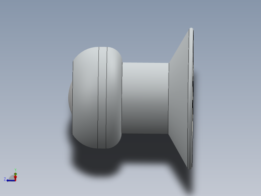 带拉断芯轴和沉头的开口盲铆钉