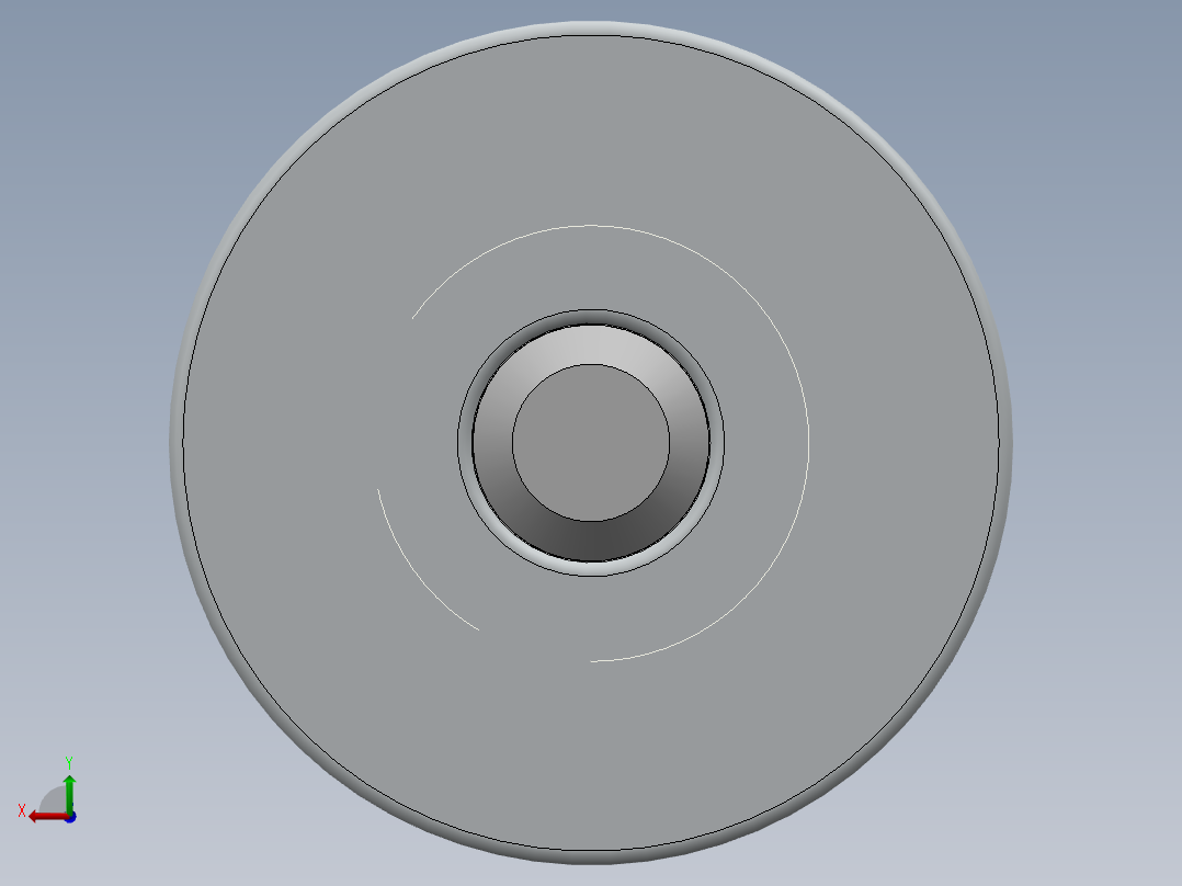 带拉断芯轴和沉头的开口盲铆钉后视图