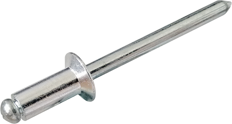 带拉断芯轴和沉头的开口盲铆钉