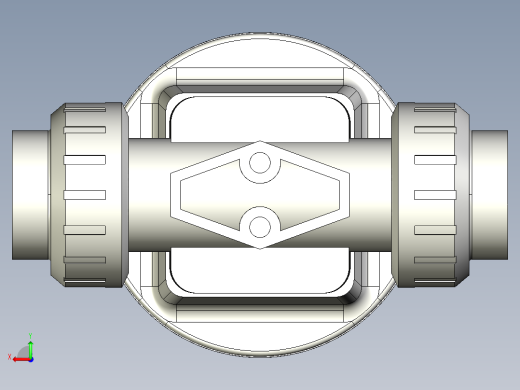 3DKMUICCP NC 气动隔膜阀，常闭，女性联盟结束，公制系列聚氯乙烯后视缩略图