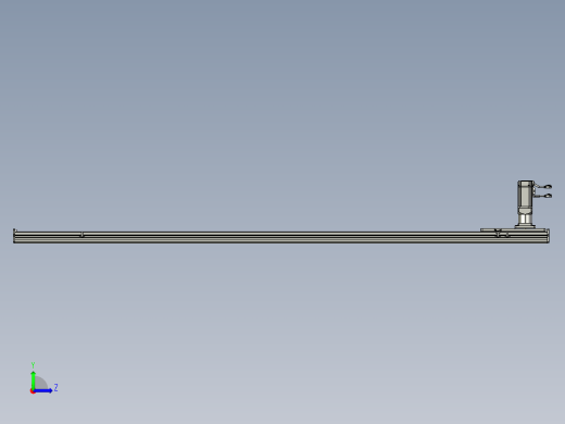 东锦齿条传动DH136G-S2000-BU-减速机+P400W左视缩略图