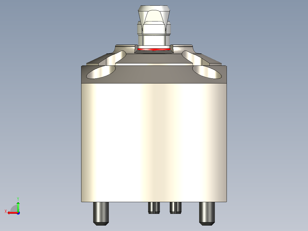 KOSMEKSFA1000-G0N-090多系列多零件图纸模型多系列多零件图纸模型后视图