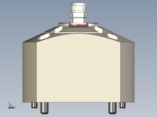 KOSMEKSFA1000-G0N-090多系列多零件图纸模型多系列多零件图纸模型左视缩略图
