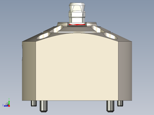 KOSMEKSFA1000-G0N-090多系列多零件图纸模型多系列多零件图纸模型右视缩略图