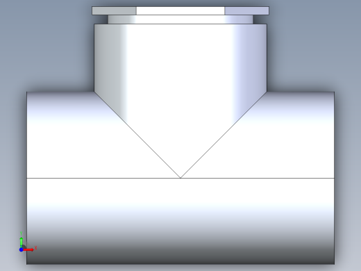 船舶管路系统SeaCor_Molded_ReducingTee_SxSxS_37J201339_3in x 2.5in前视缩略图