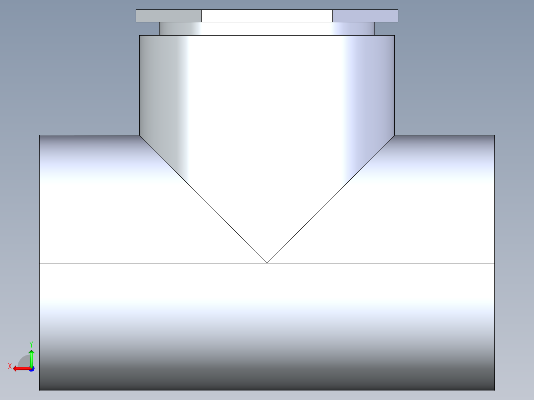 船舶管路系统SeaCor_Molded_ReducingTee_SxSxS_37J201339_3in x 2.5in后视图