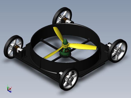 爬墙机器人6英寸三刀设计