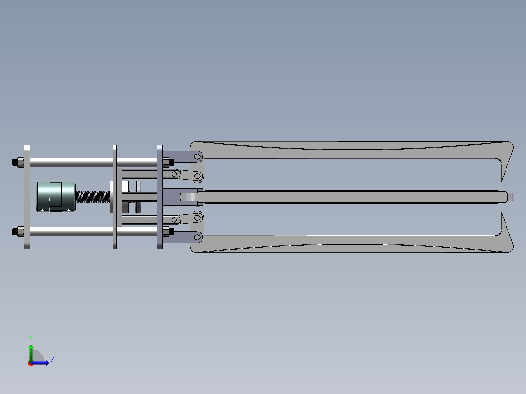 机械爪3 (2)左视图