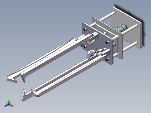 机械爪3 (2)正等轴测缩略图
