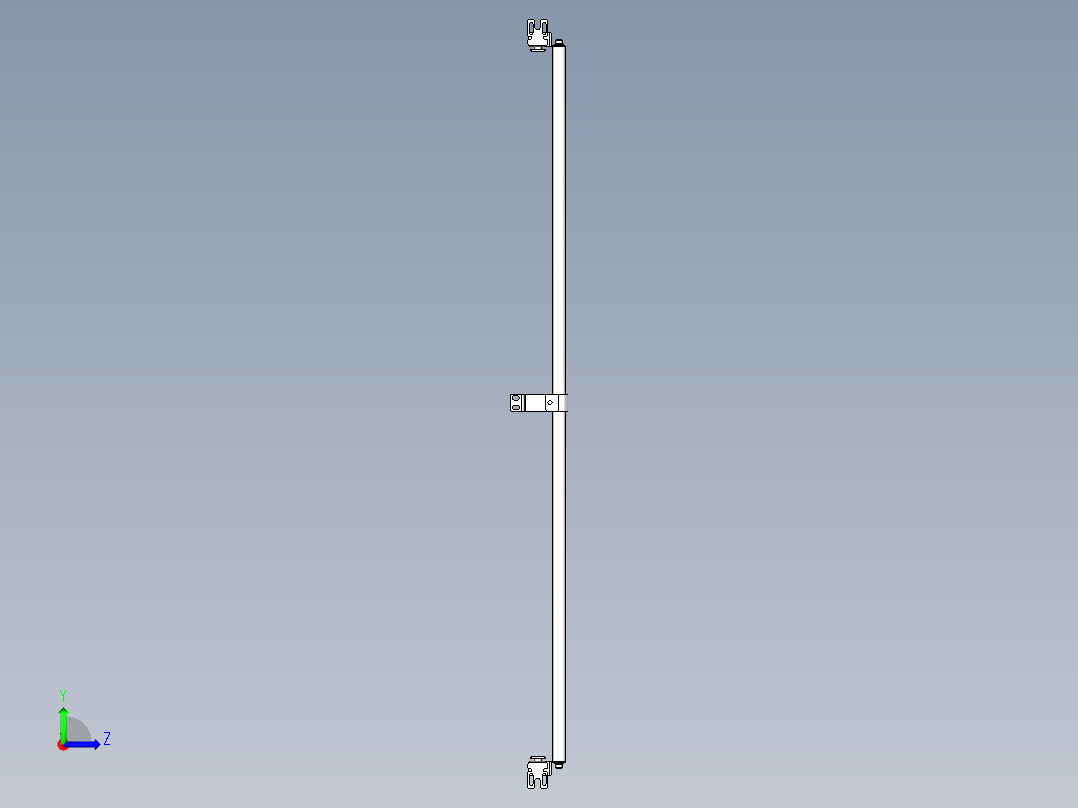 基恩士SL-JB103_side-mount_kc图纸模型左视图