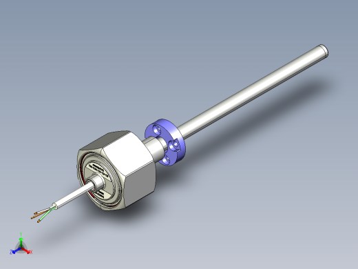 NOVOTECHNIK直线位移传感器TIM - 系列- 带螺纹式法兰
