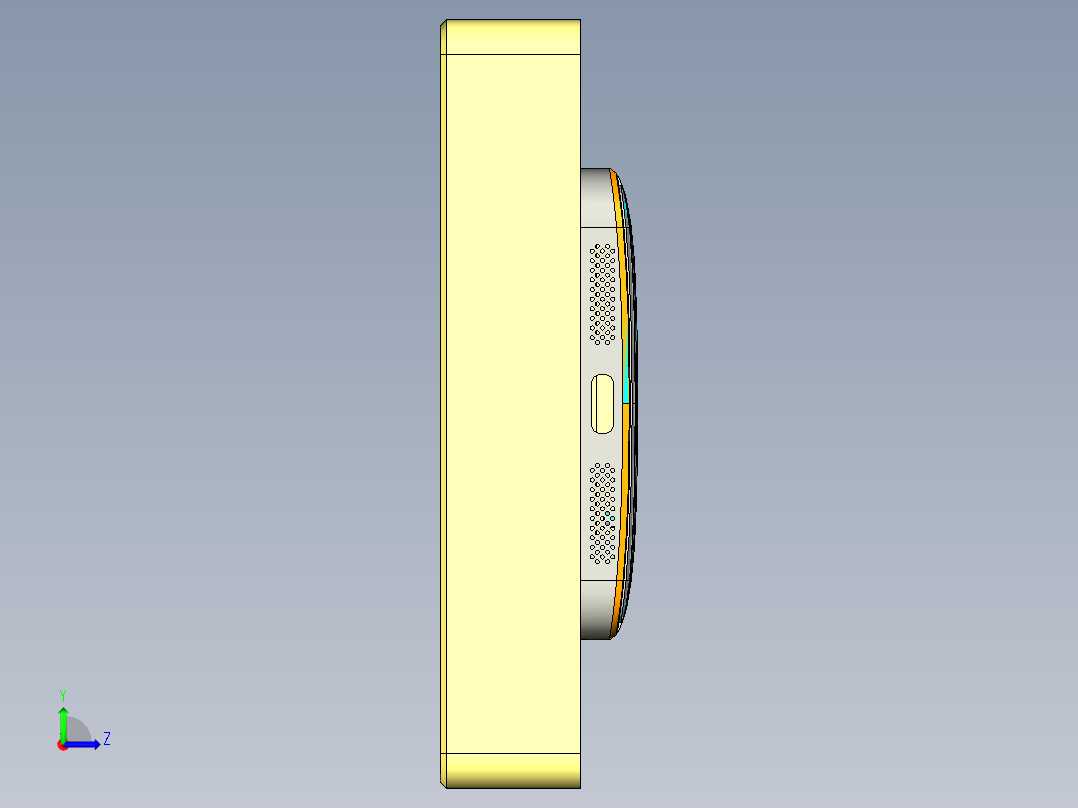 X1-笔记本CNC工装夹具三维模型CNC8-0112左视图