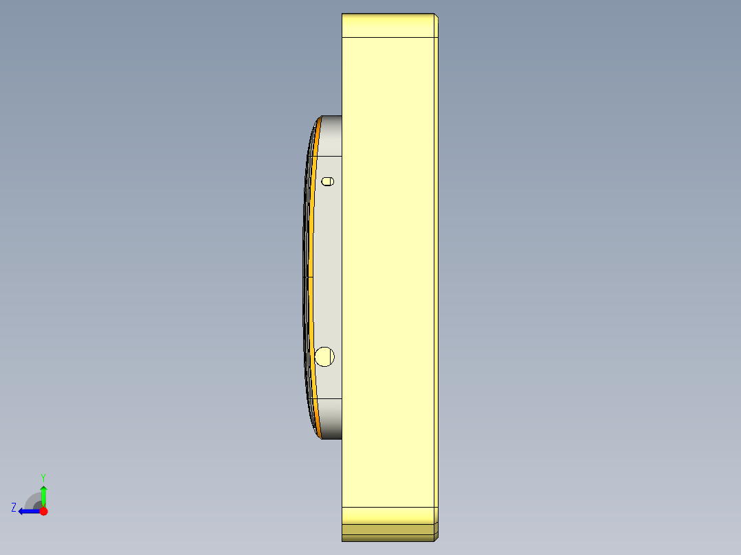 X1-笔记本CNC工装夹具三维模型CNC8-0112右视图