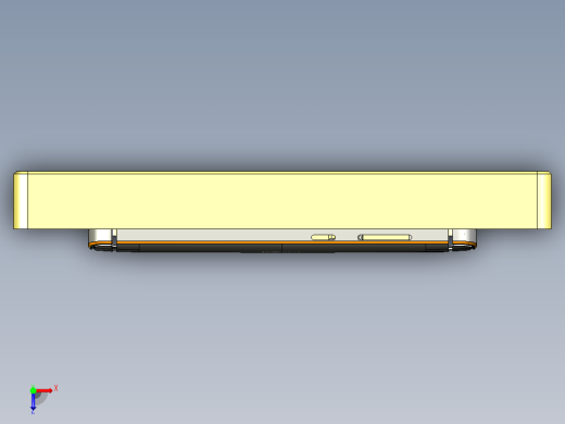 X1-笔记本CNC工装夹具三维模型CNC8-0112俯视缩略图