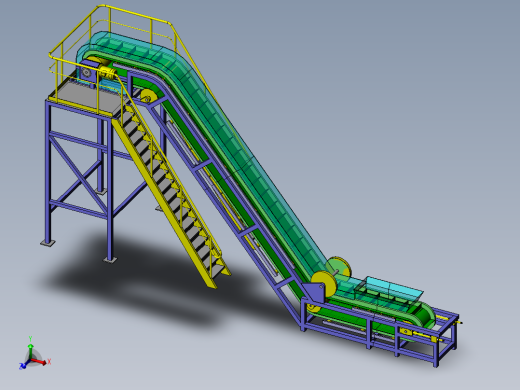 大倾角输送机sw17
