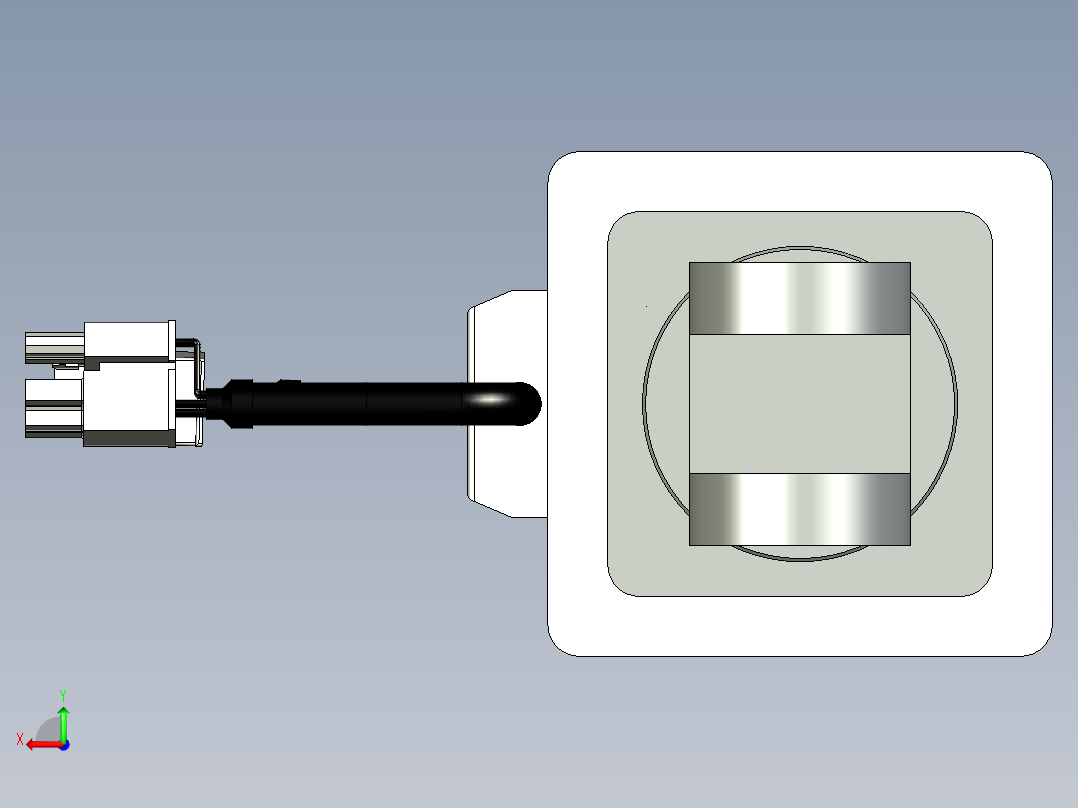 直联式电动缸G-210431后视图